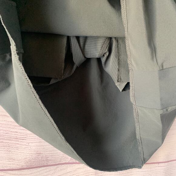 Athleta Sage Green Brooklyn Stretch Mini Skort Zipper Pockets Golf Tennis Size 2 - Picture 9 of 16